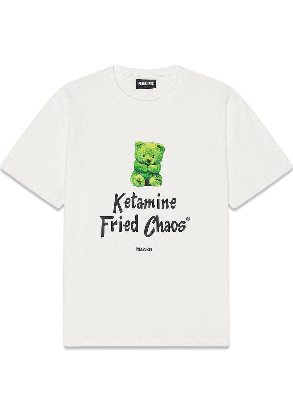 Pleasures' ketamine t-shirt - Natural. Køb t-shirts her.