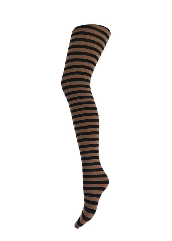 A MOI's klara tights 80 denier - Stripe. Køb accessories her.