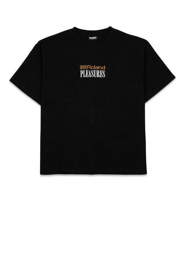 Pleasures' roland hevyweight t-shirt - Black. Køb t-shirts her.