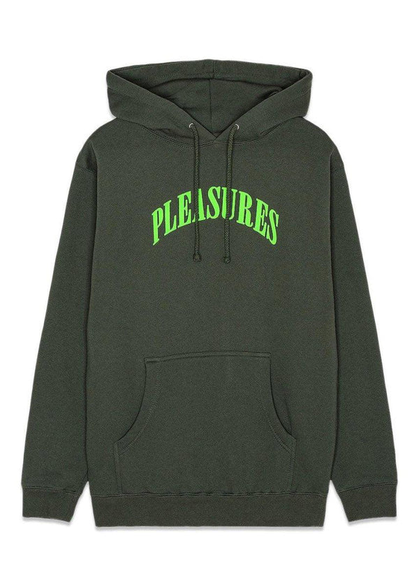 Pleasures' suprise hoodie - Forest Green. Køb hoodies her.