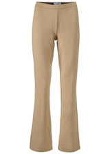 Modströms Tanny flare pants - Camel. Køb bukser her.