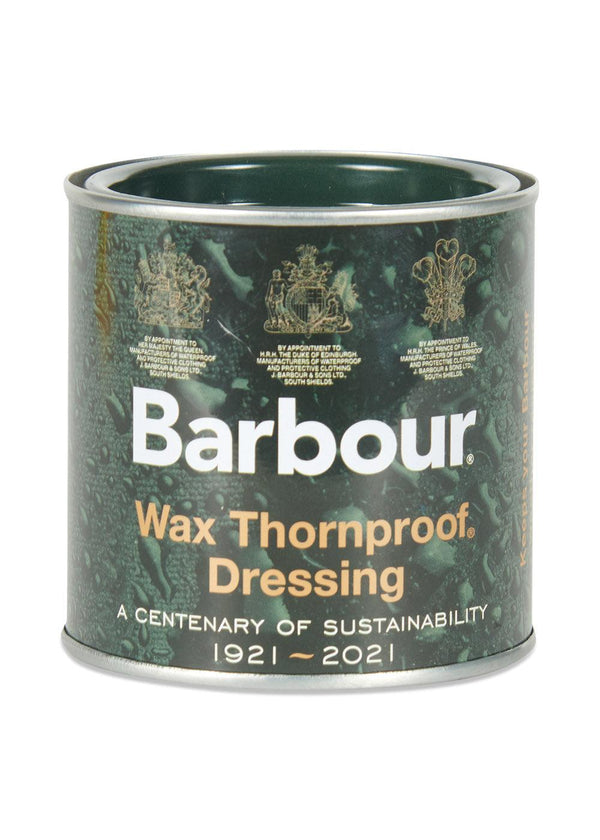 Barbours Thornproof Dressing/Wax - Centenary Wax. Køb accessories her.