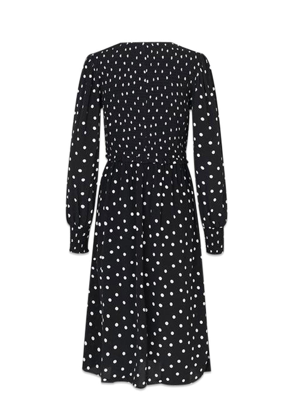 Tomme print dress - Bold Dot Black