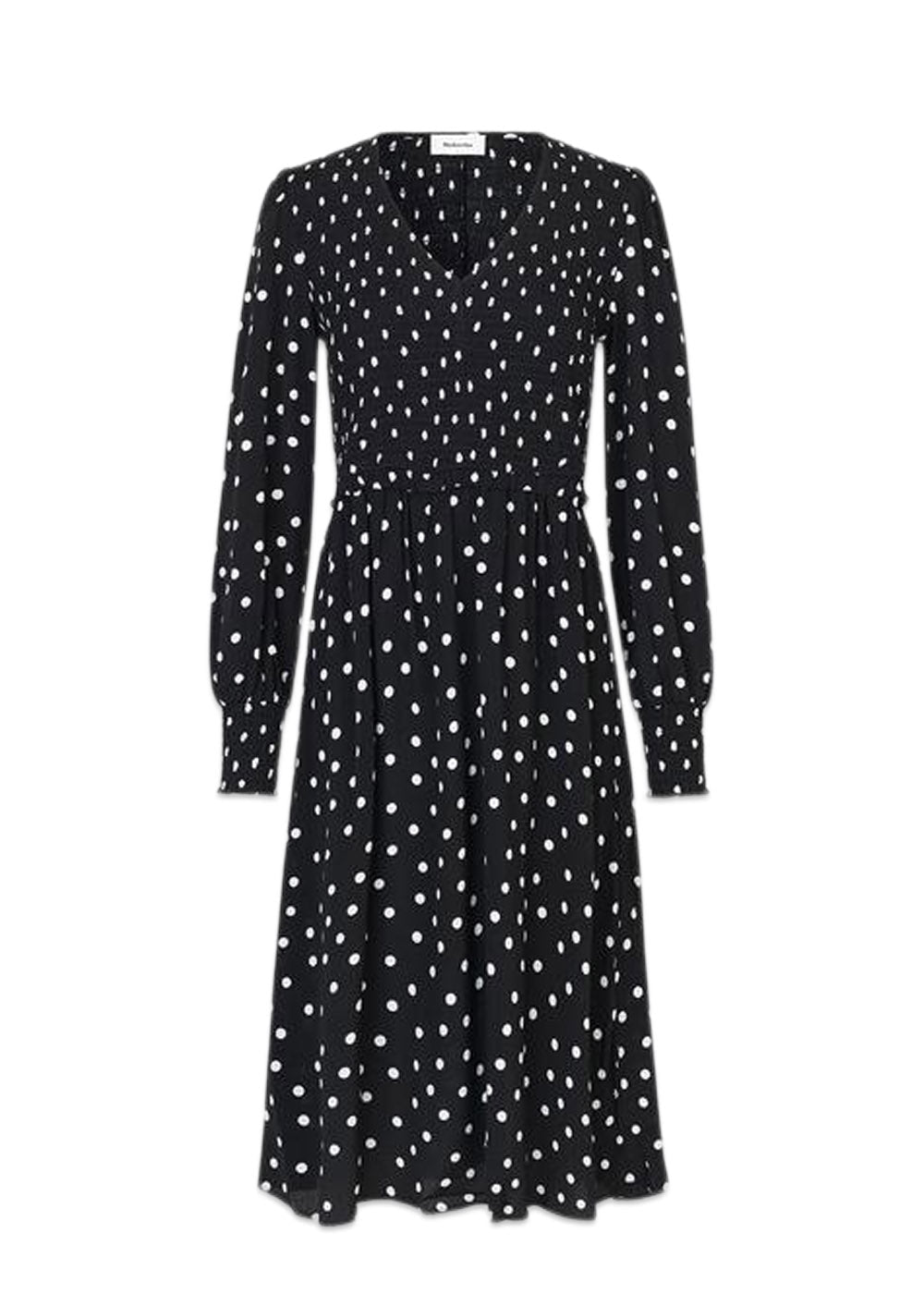 Modströms Tomme print dress - Bold Dot Black. Køb kjoler her.