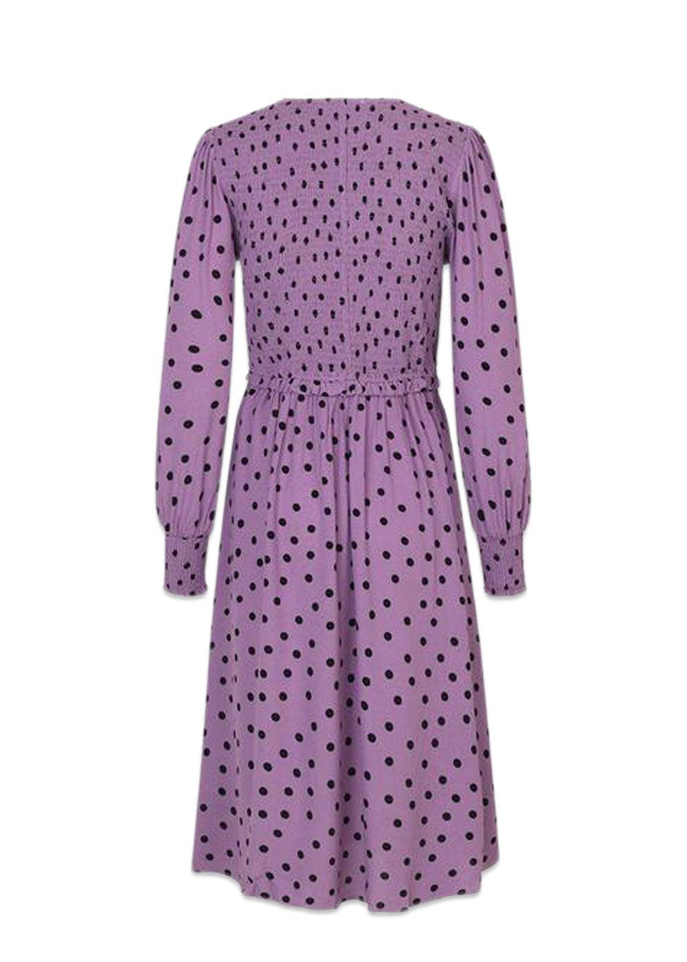 Tomme print dress - Bold Dot Valerian