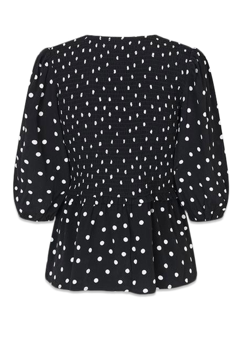 Tomme print top - Bold Dot Black