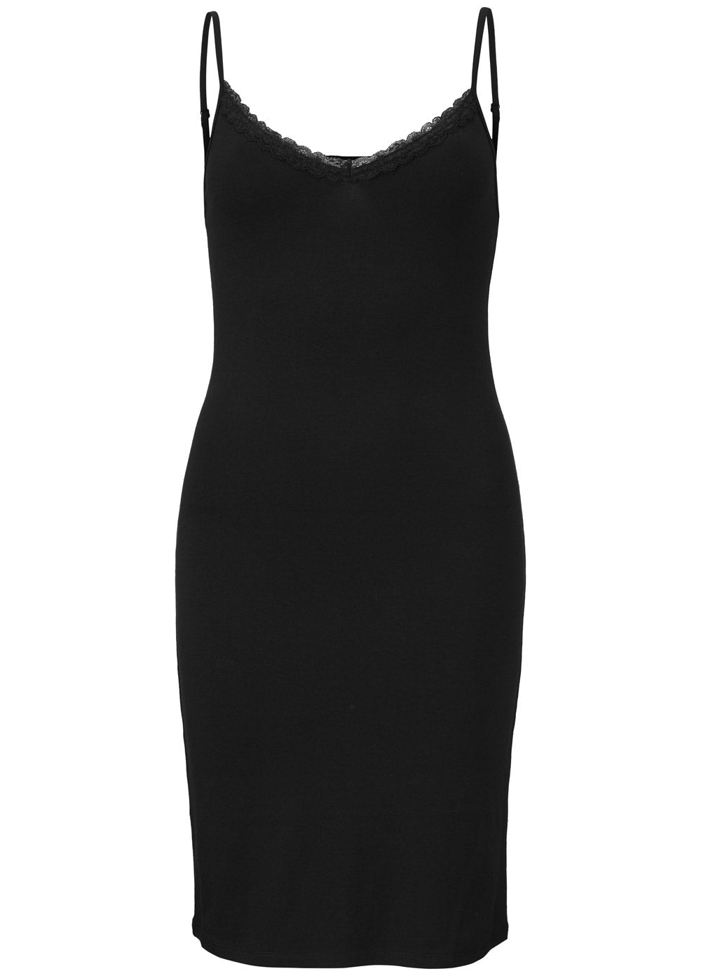 Modströms Toy strap dress - Black. Køb toppe her.