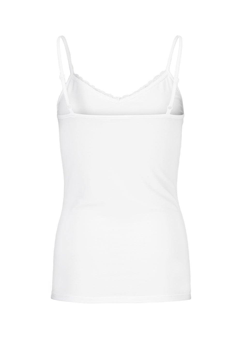 Toy strap top - White