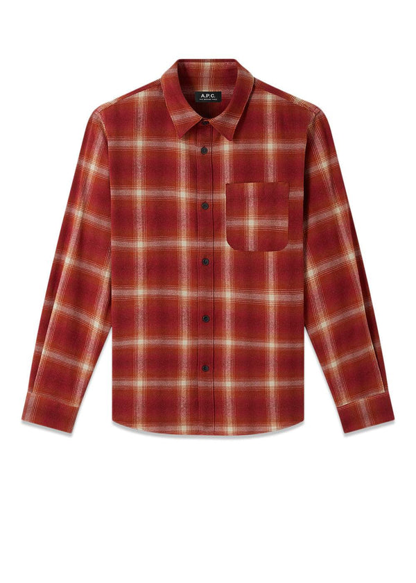 A.P.C's Trek Shirt - Rouge. Køb shirts her.