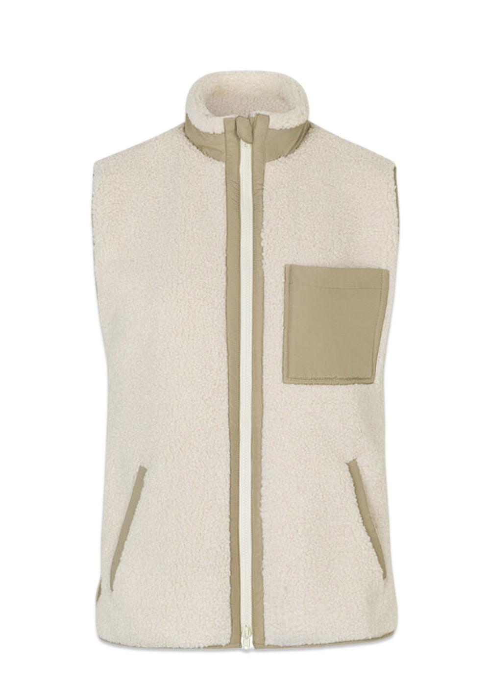 Modströms Trunk vest - Off White. Køb veste her.