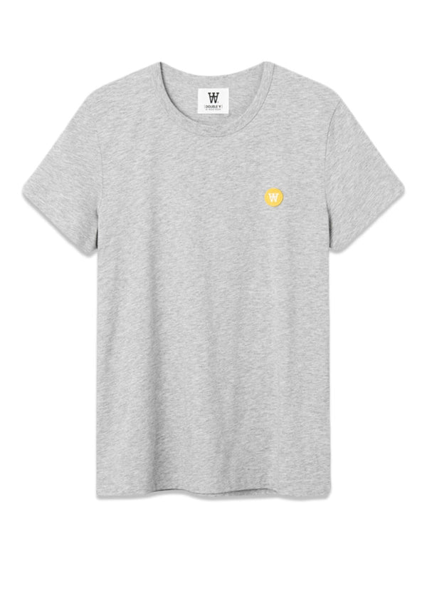 Wood Woods Uma T-shirt - Grey Melange. Køb t-shirts her.