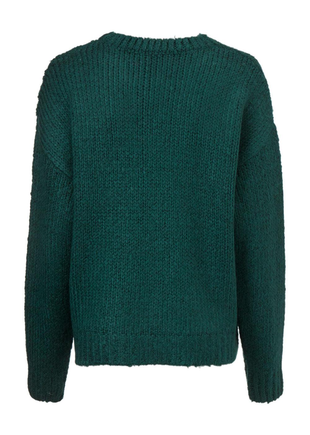 Valentia o-neck - Empire Green