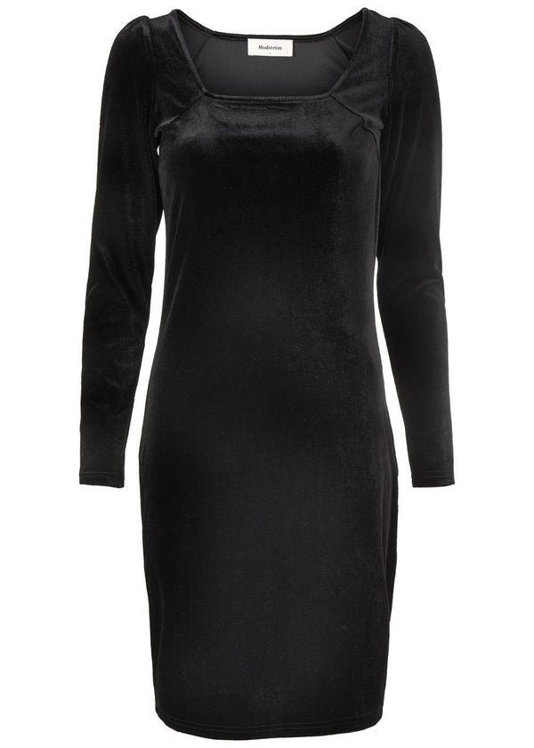 Modströms Vinci dress - Black. Køb kjoler her.
